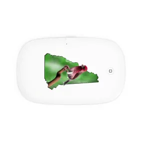 Purple Finch New Hampshire UV Phone Sanitizer and Wireless Charging Pad
