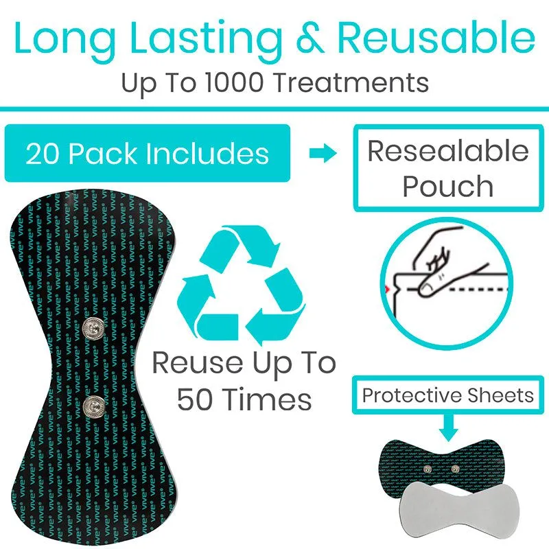 Replacement Electrodes for Wireless TENS Unit