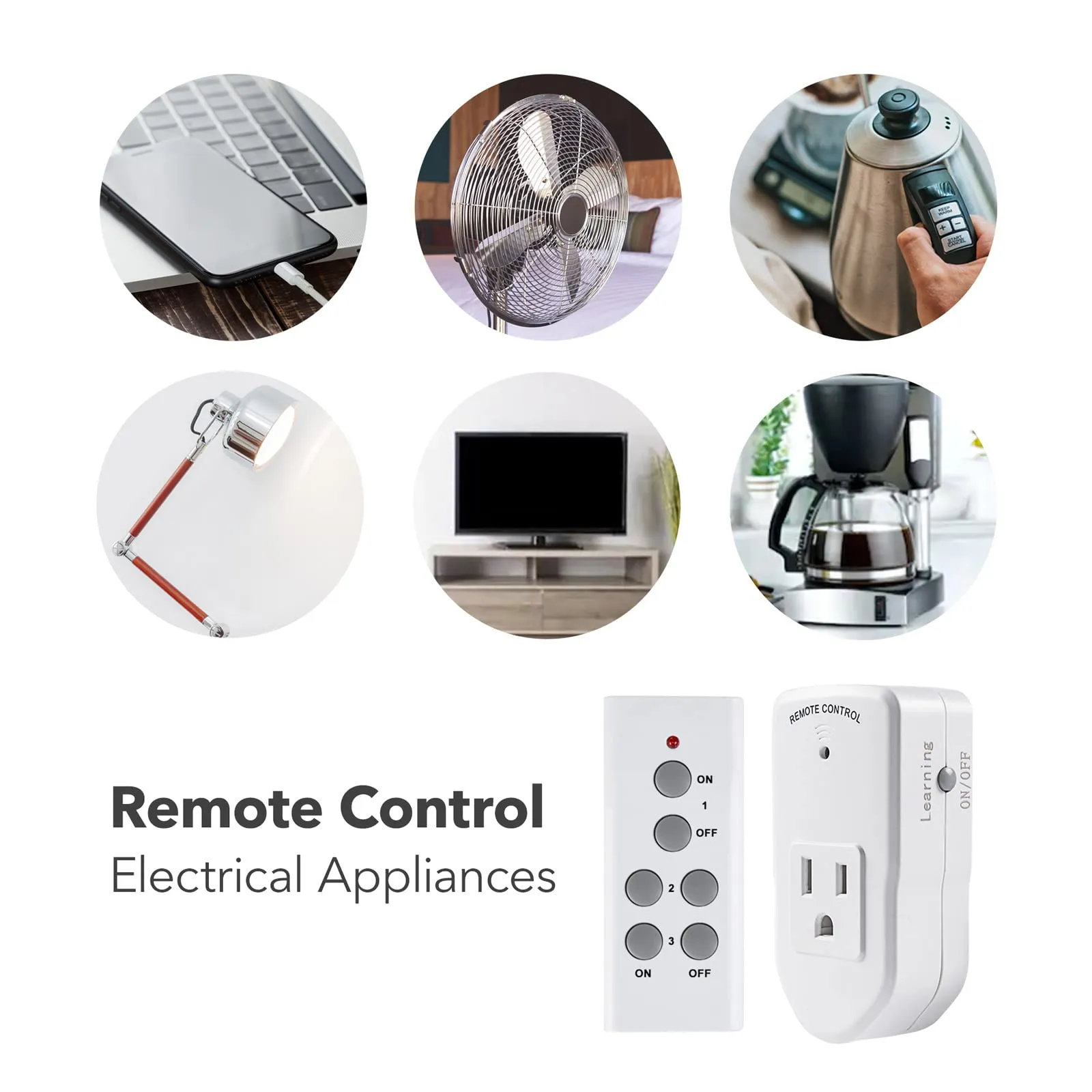 Replacement  Remote Control Outlet Switch Only BN-LINK