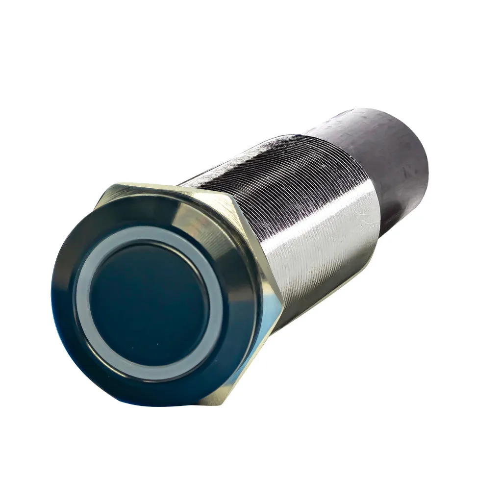 REVERT Harsh Environment | Dual Output | 3 Color | Push Button Marine Switch | 19MM | Black