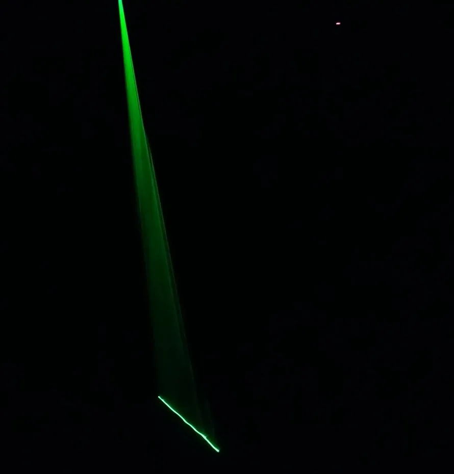 RGB-186 Laser 12W RGB LED Laser Landscape Projector 3D Lamp Disco Stage Party Effect Light