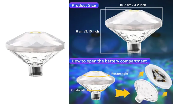 RGB Floating's Pool Tub Light