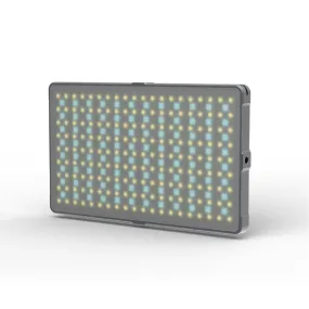 RGB LED Light Panel, 276LEDs, 24 Brightness Settings, 25 Color Temperatures, 21 RGB Color Presets