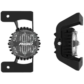 Rigid Industries 3pc Steel Bumper 360° Series SAE Fog Mount Kit - 2018  Rubicon / Gladiator