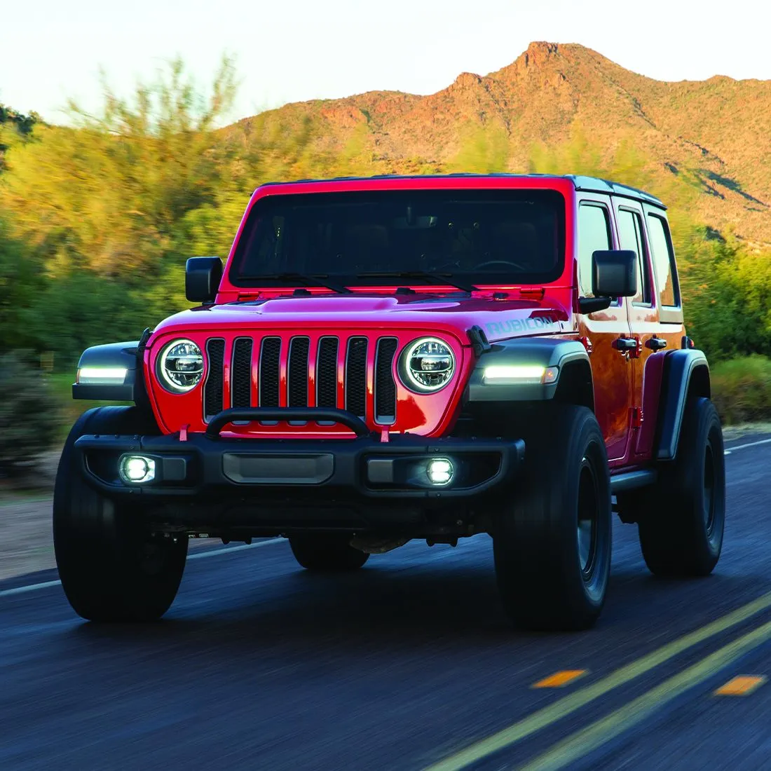 Rigid Industries 3pc Steel Bumper 360° Series SAE Fog Mount Kit - 2018  Rubicon / Gladiator