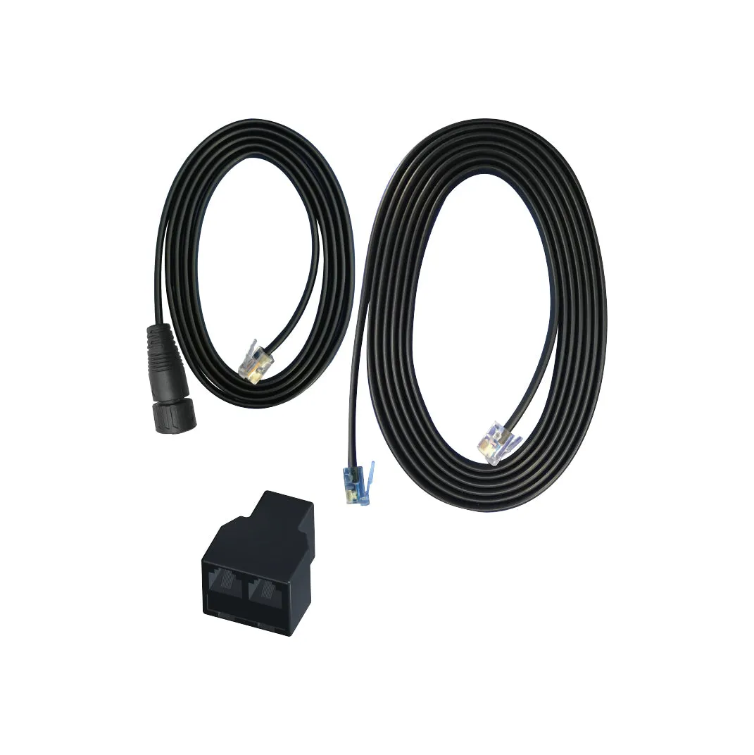 RJ12 to PushLock Waterproof Connector converter cable（ECS-5）