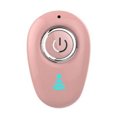 S650 Mini Bluetooth Earphone Earbuds Sport with Mic for All Phone(Pink)
