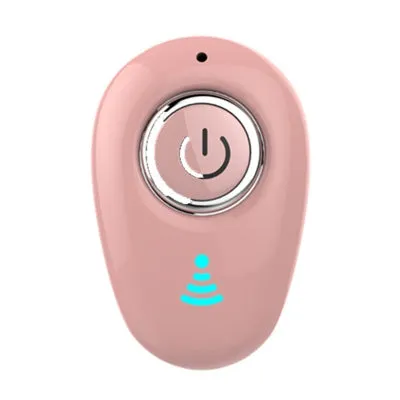 S650 Mini Bluetooth Earphone Earbuds Sport with Mic for All Phone(Pink)