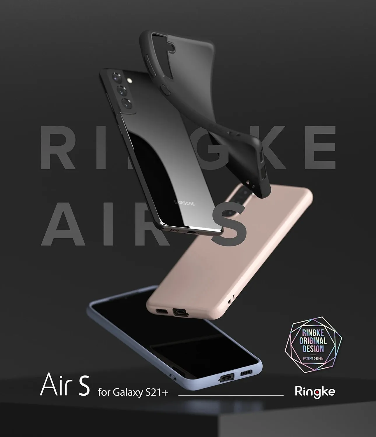 Samsung Galaxy S21 Plus Case Cover| Air-S Series | Lavender Gray