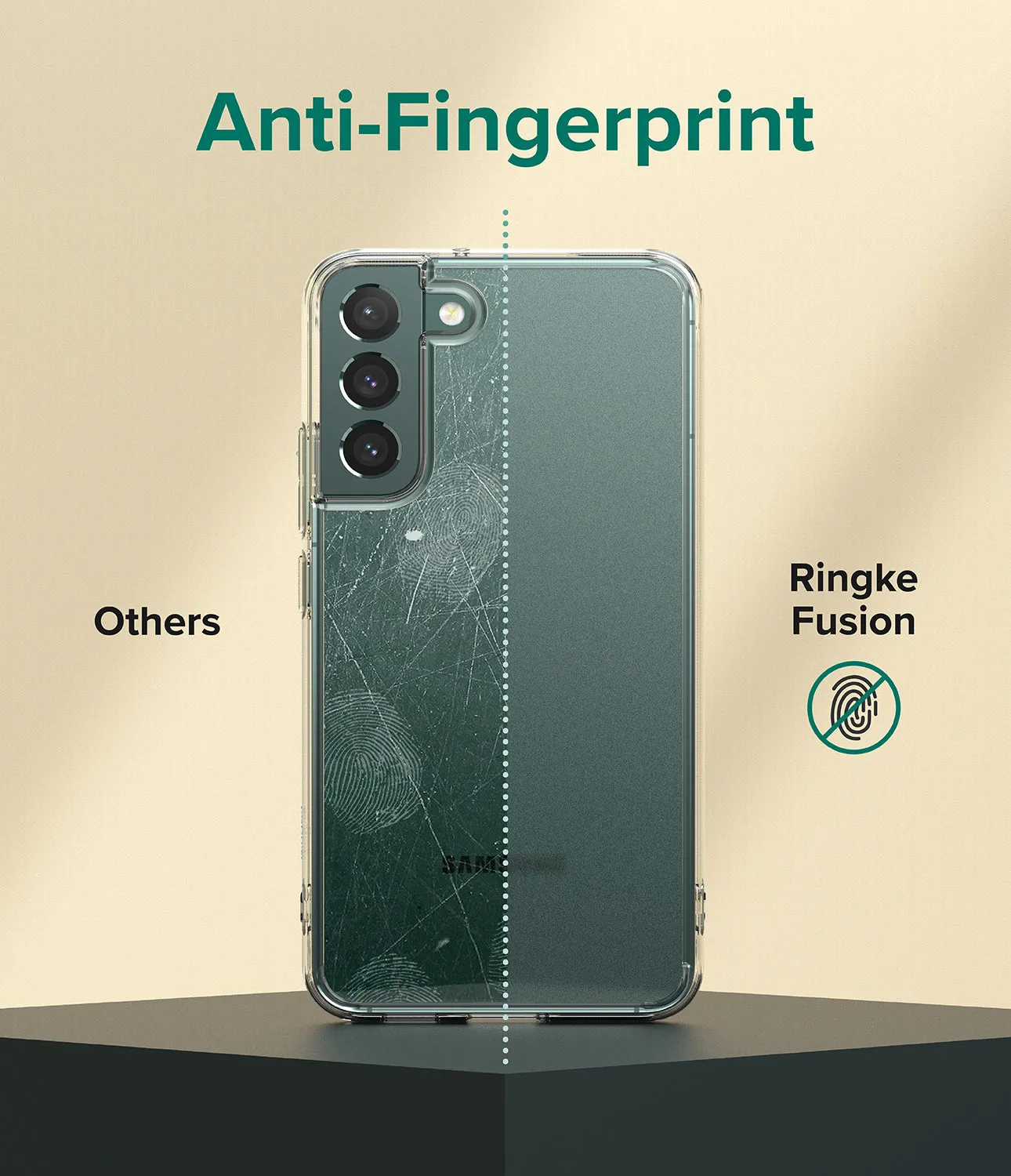 Samsung Galaxy S22 Plus Case Cover| Fusion Series| Matte Clear