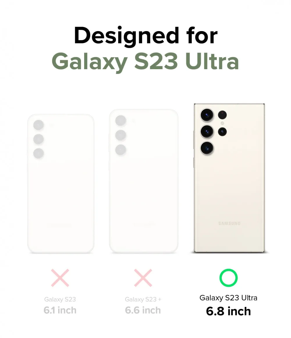 Samsung Galaxy S23 Ultra  Case Cover | Air-S Series | Clear