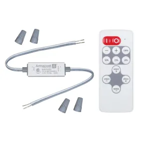Slimline White or Single Color LED Strip Light Controller