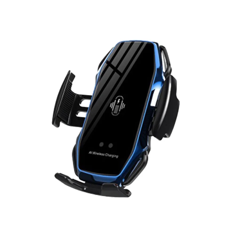 Smart Fast Wireless 10W Car Charger for iPhone  Samsung Mobile Phone Holder