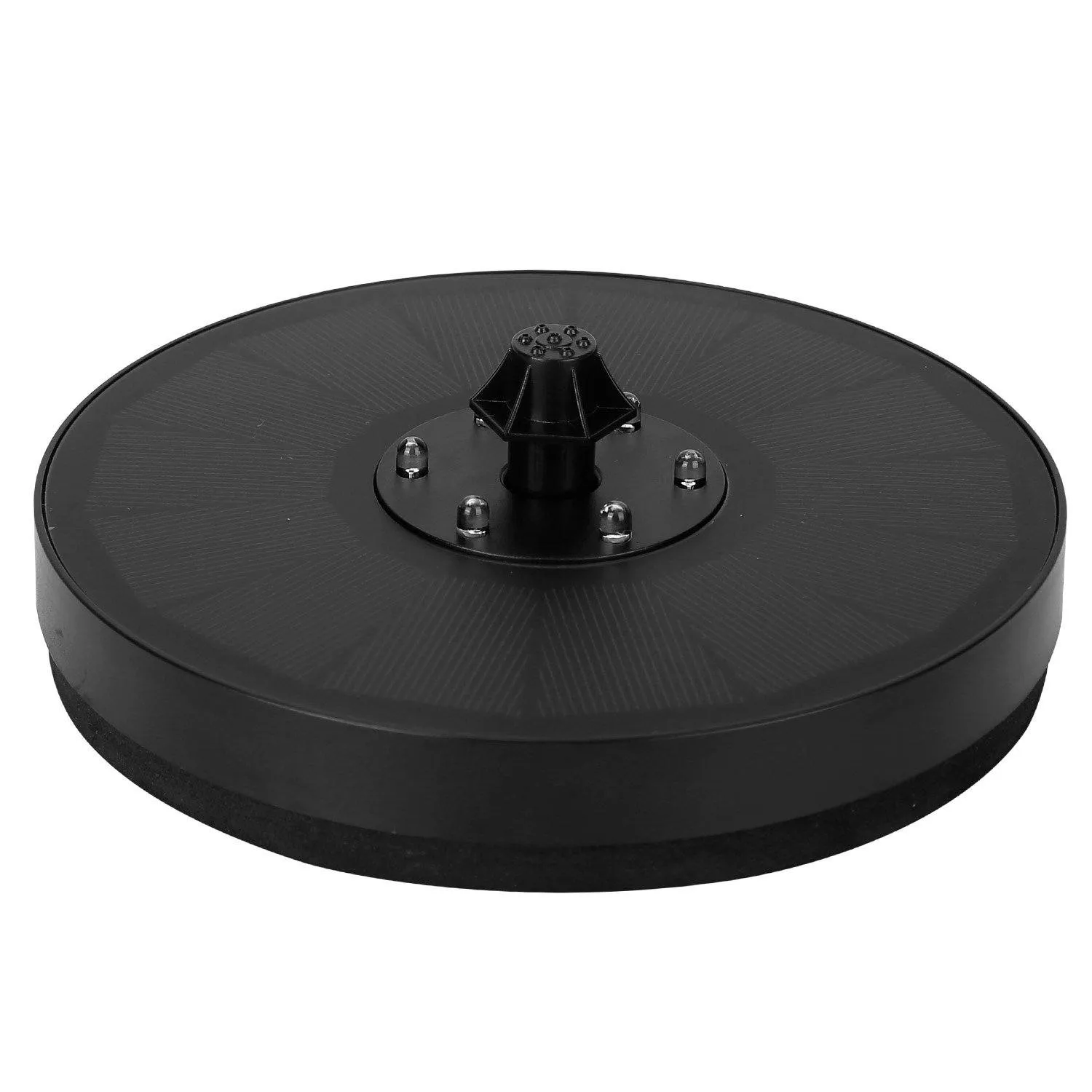 Solar Powered Fountain Pump with LED Lights