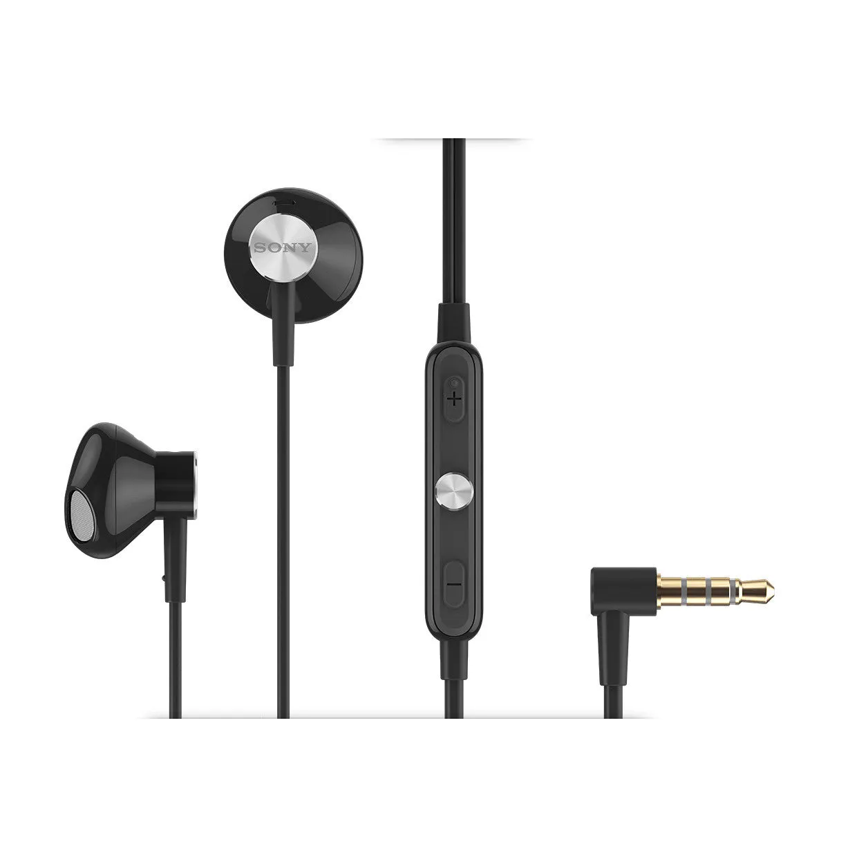 Sony STH32 3.5mm High-quality waterproof Stereo Headset with remote Black