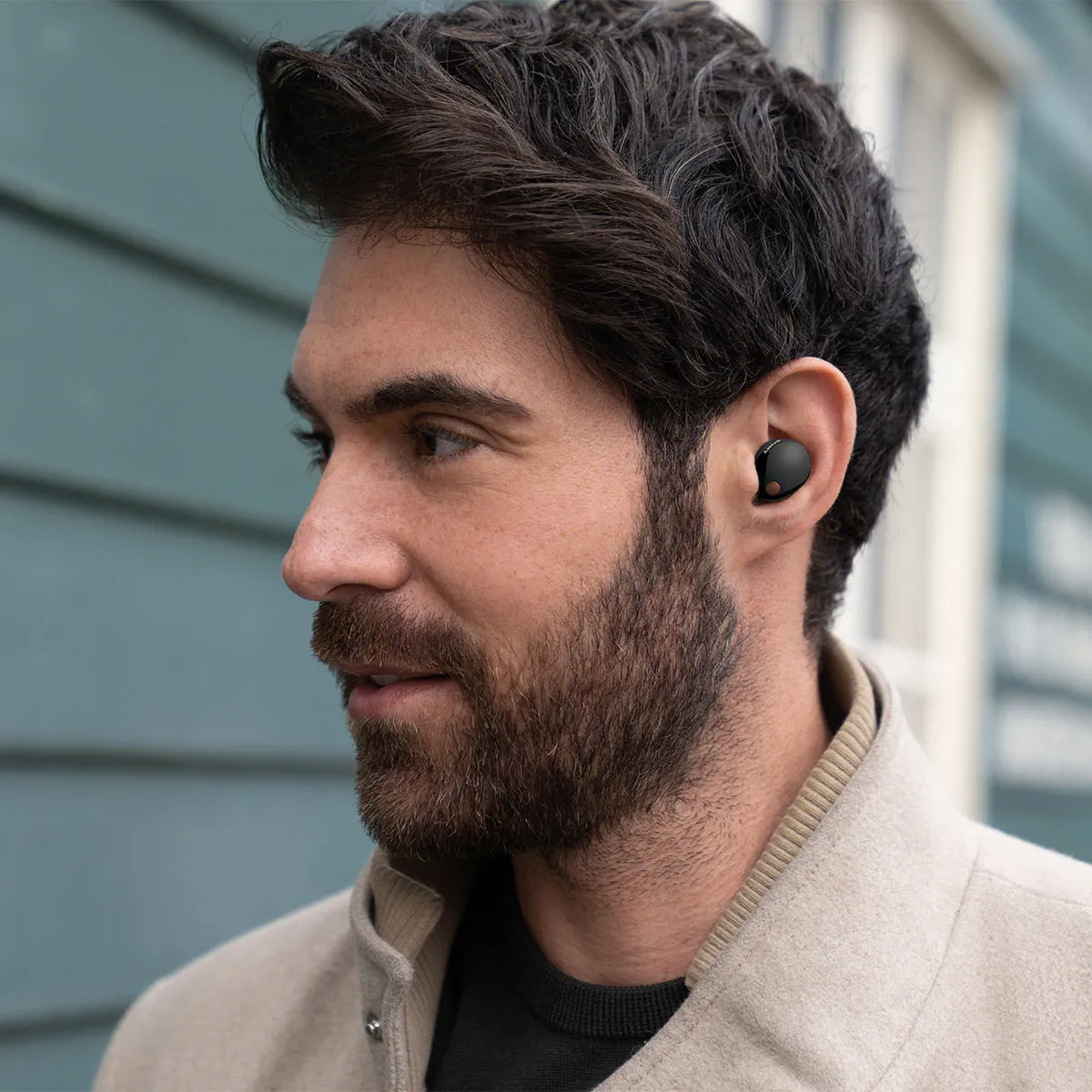 Sony WF-1000XM5 Wireless Noise Cancelling In-Ear Headphone Bundle with gSport Hardshell Case (Black)