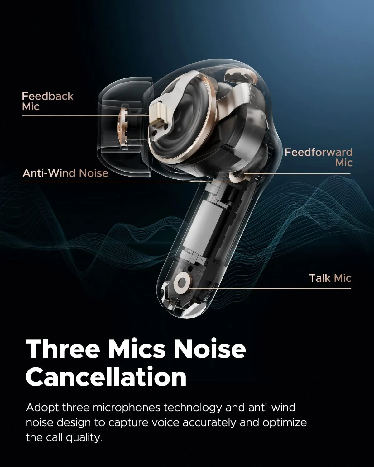 SoundPEATS Capsule3 Pro Wireless Earbuds