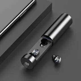 Space Capsule Bluetooth Headphones - Bluetooth Earphone 5.0 Wireless 8D HIFI Sport Earphone MIC Earbuds Gaming Music Headset For Xiaomi Samsung Huawei