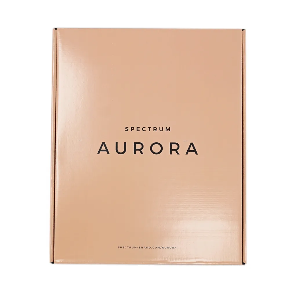 Spectrum Aurora Gold Luxe II with 9" Crystal Luxe Complete Ring Light Desk Kit