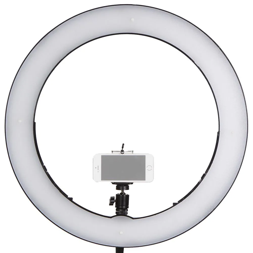 Spectrum Aurora Gold Luxe II with 9" Crystal Luxe Complete Ring Light Desk Kit