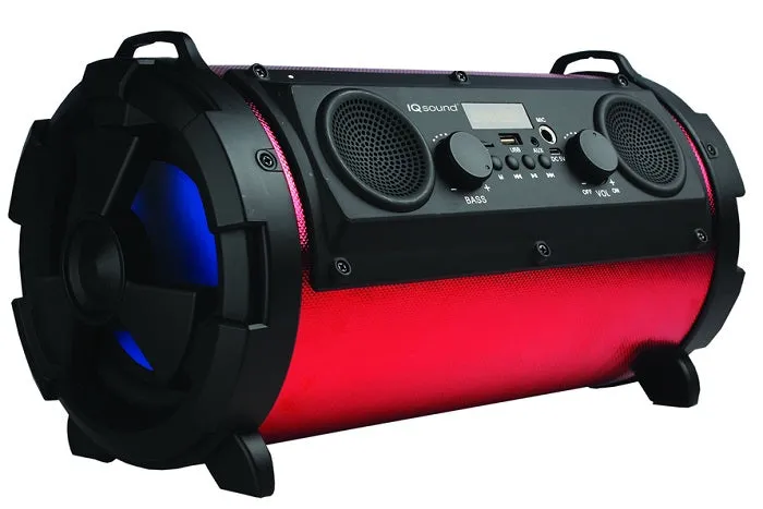 Supersonic Wireless Bluetooth Speaker with FM Tuner & AUX Input (2 Colors) (On Sale!)