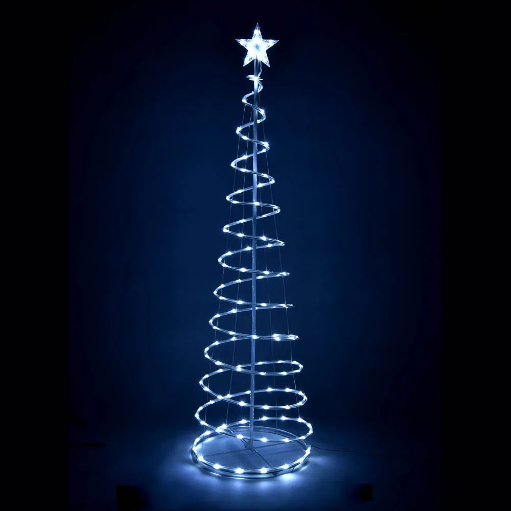 TheLAShop 6ft LED Spiral Christmas Tree USB Powered