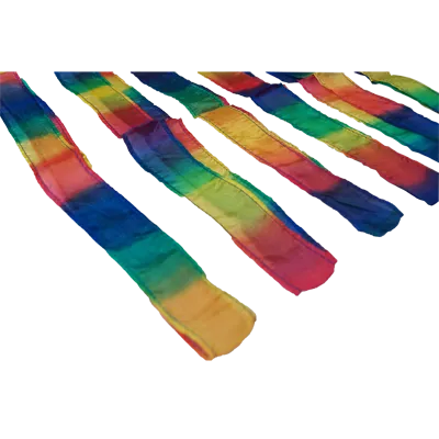 Thumb Tip Streamer 12 PACK (1 inch  x 68 inch) by Magic by Gosh - Tricks