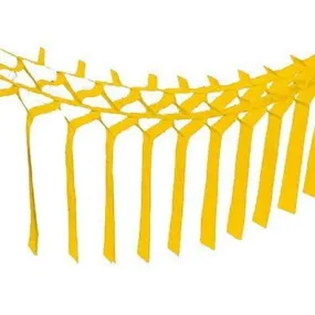 Tissue Streamer Garland - Gold