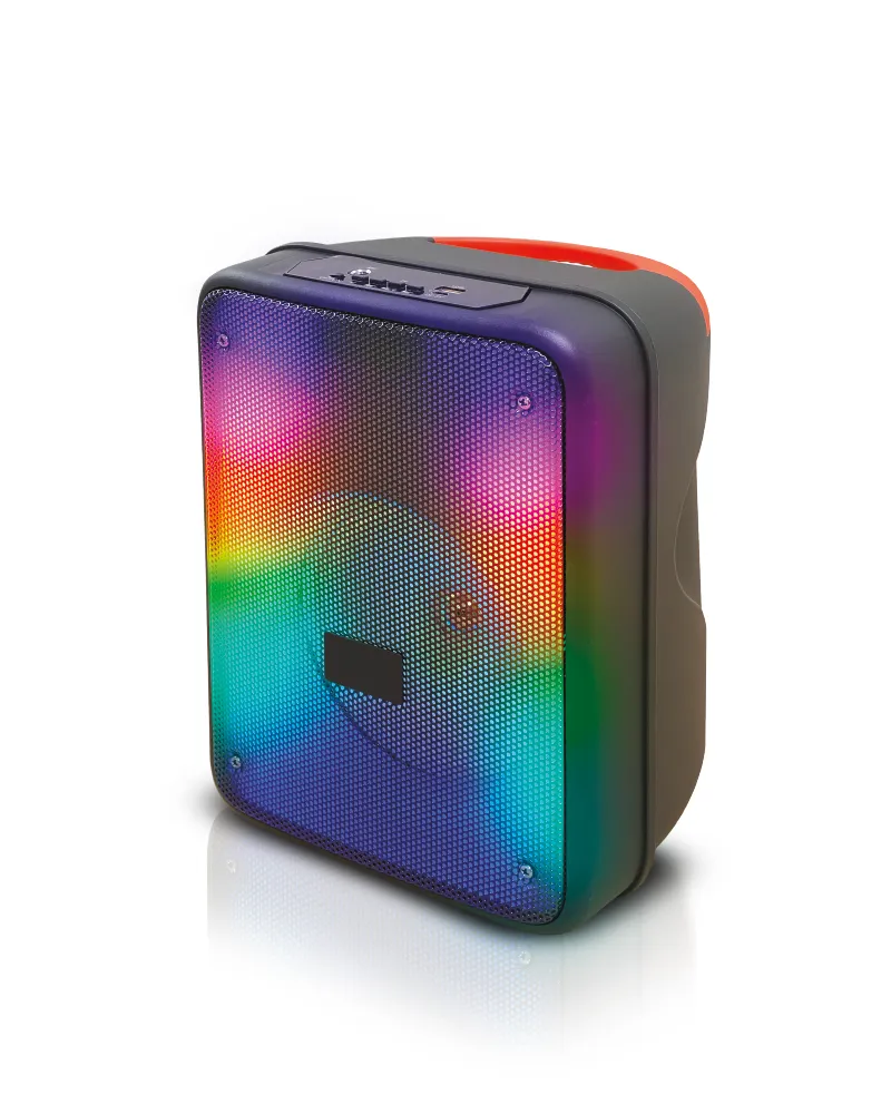 TOPTECH KL-7 NOVA BEAT Bluetooth Speaker, 2200W, 6.5" Woofer, Flame Effects, Portable