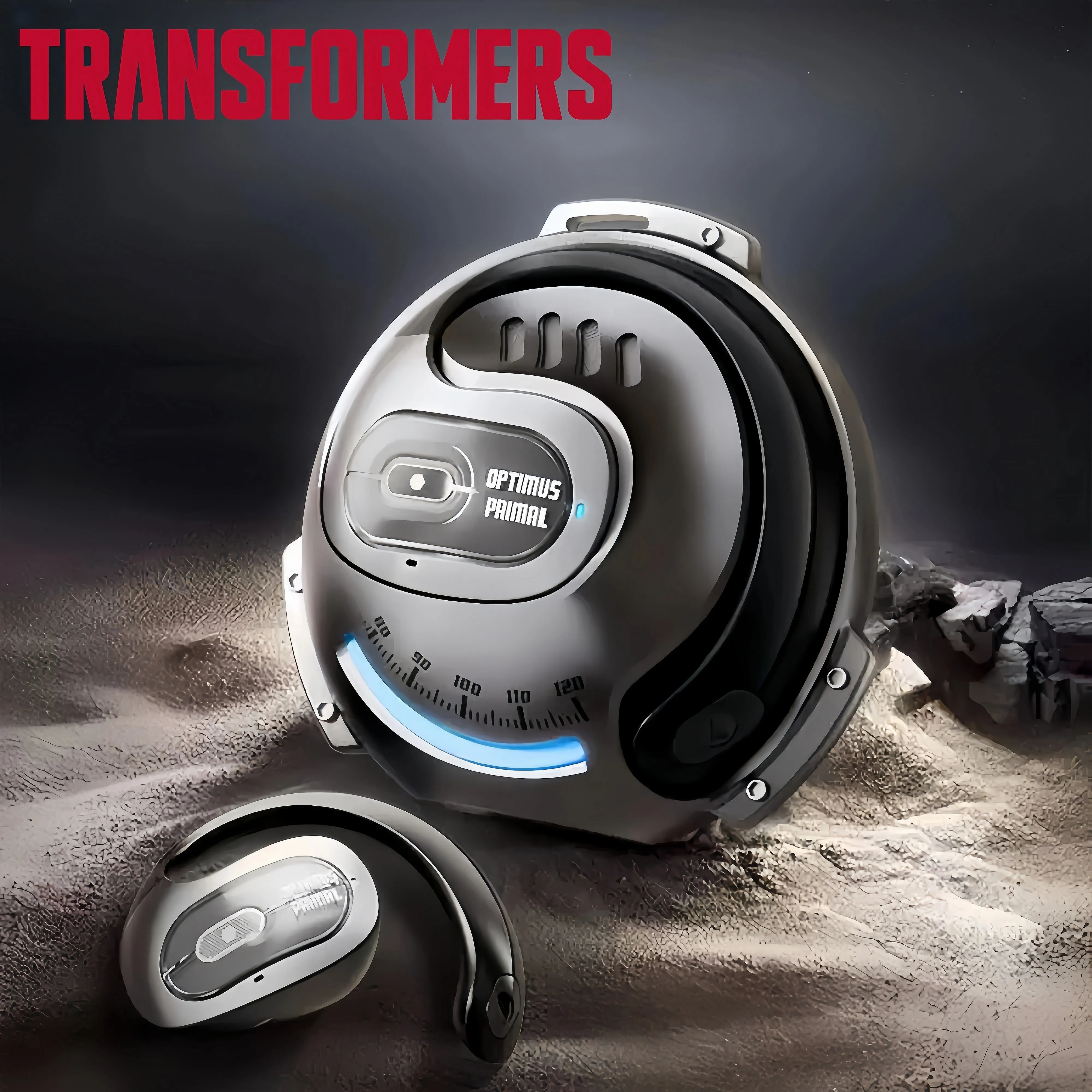 Transformers Earpods TF-T07 - HD Voice Calls & Low Latency - Comfort-Fit Earbuds with Extended Playtime - Compatible with iOS & Android Devices