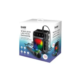 Trebl Wireless Led Mini Karaoke & Radio