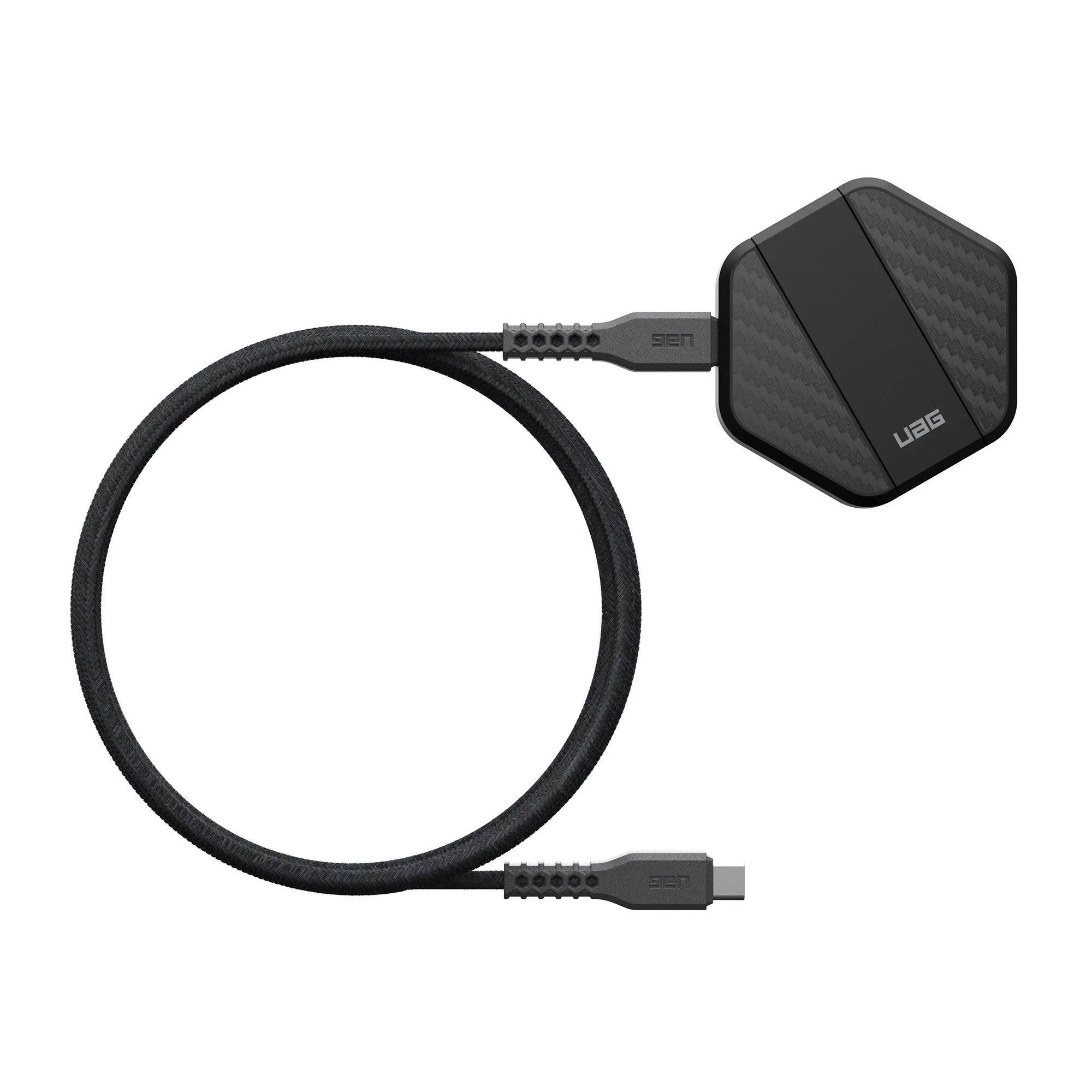 UAG 15W MagSafe Wireless Charging Pad w/Kickstand - Black - 15-12680
