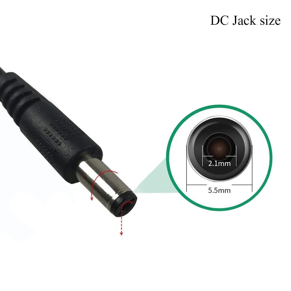 UL CUL Certificated Wall Plug-in CE Certificated LED Adapter Power Supply 110-220V AC to 12V/24V DC