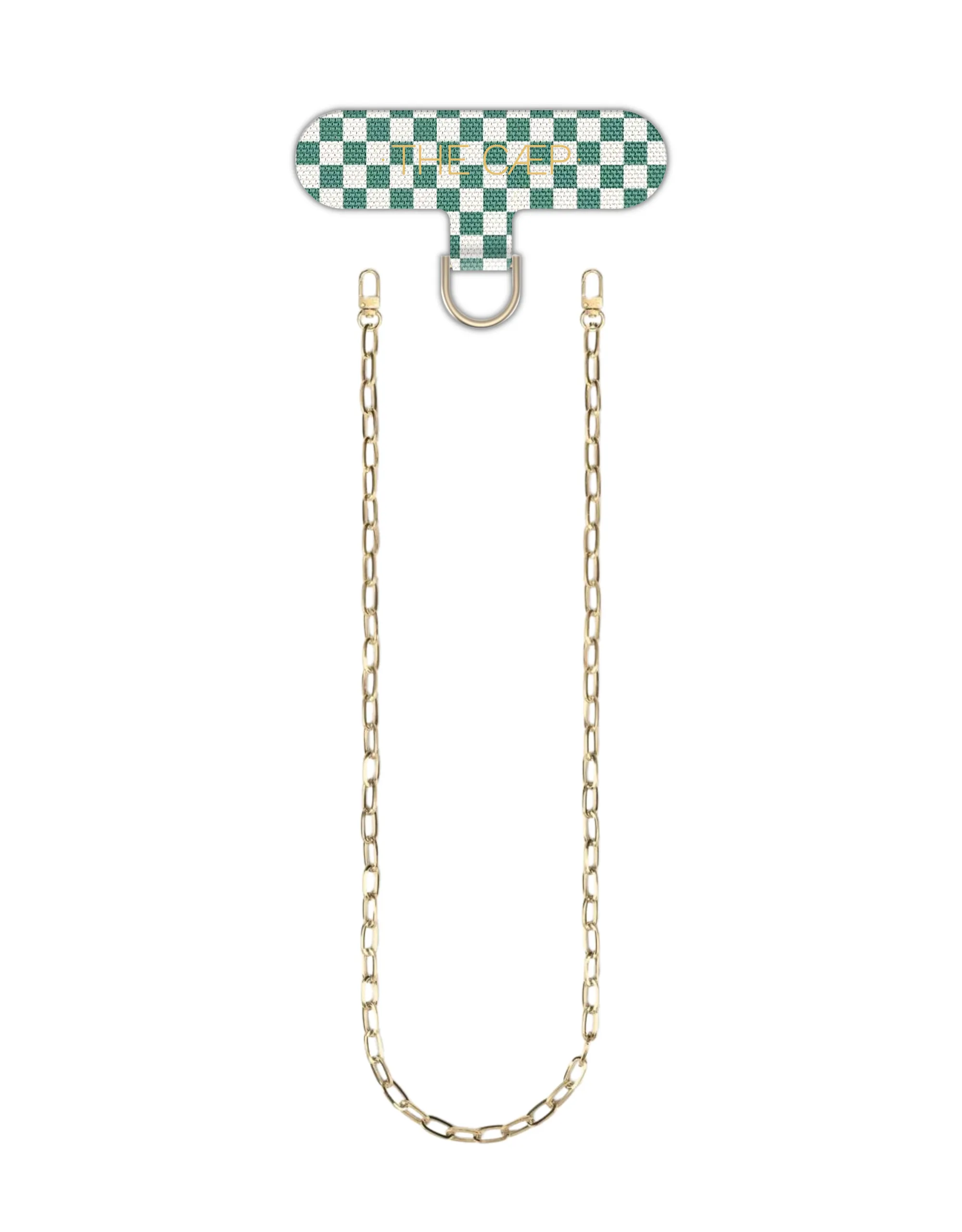 Universal Phone Hitch   Gold Paperclip Crossbody