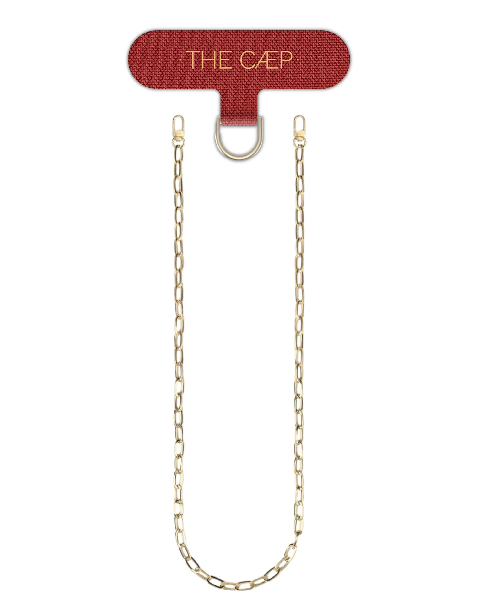 Universal Phone Hitch   Gold Paperclip Crossbody