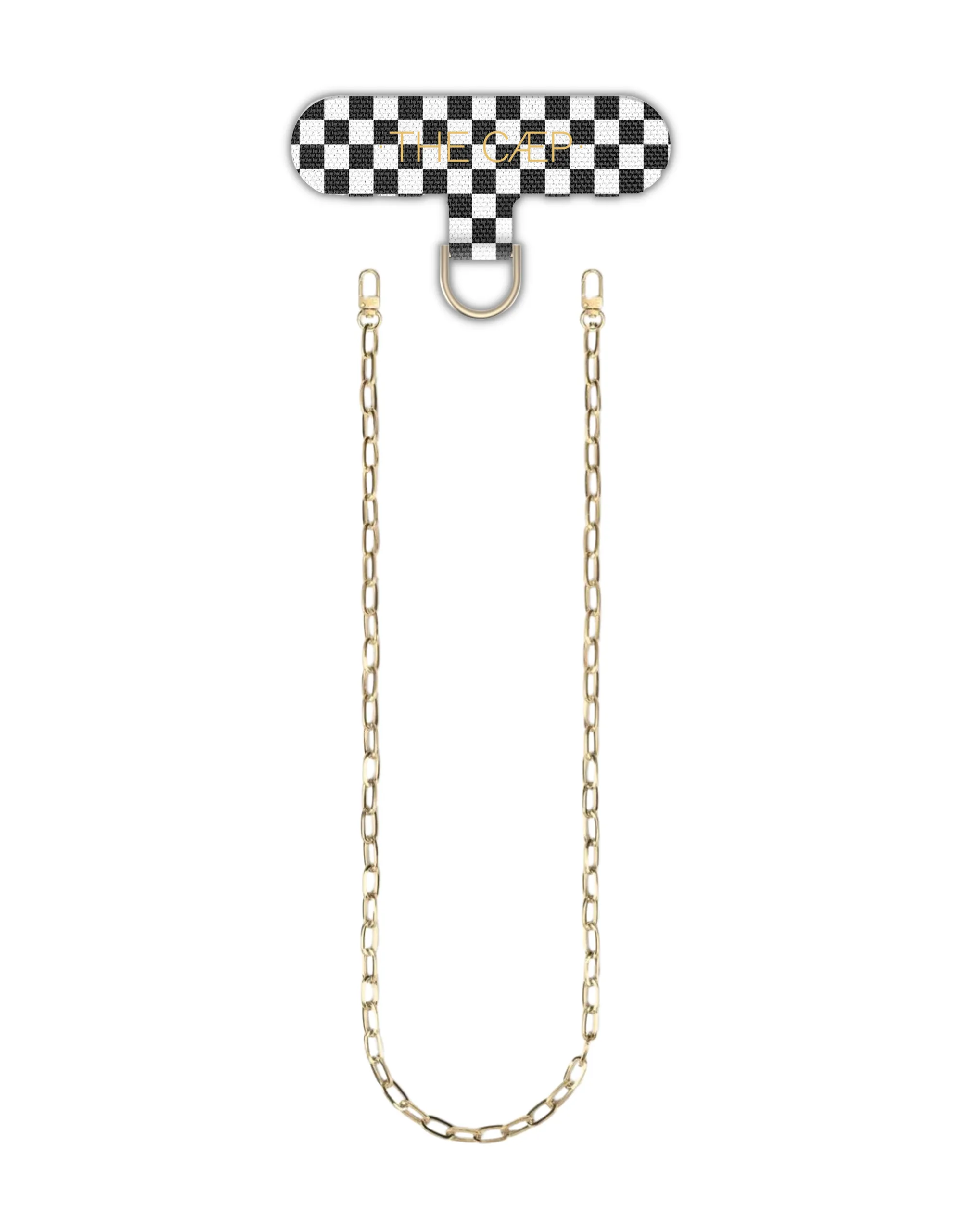 Universal Phone Hitch   Gold Paperclip Crossbody