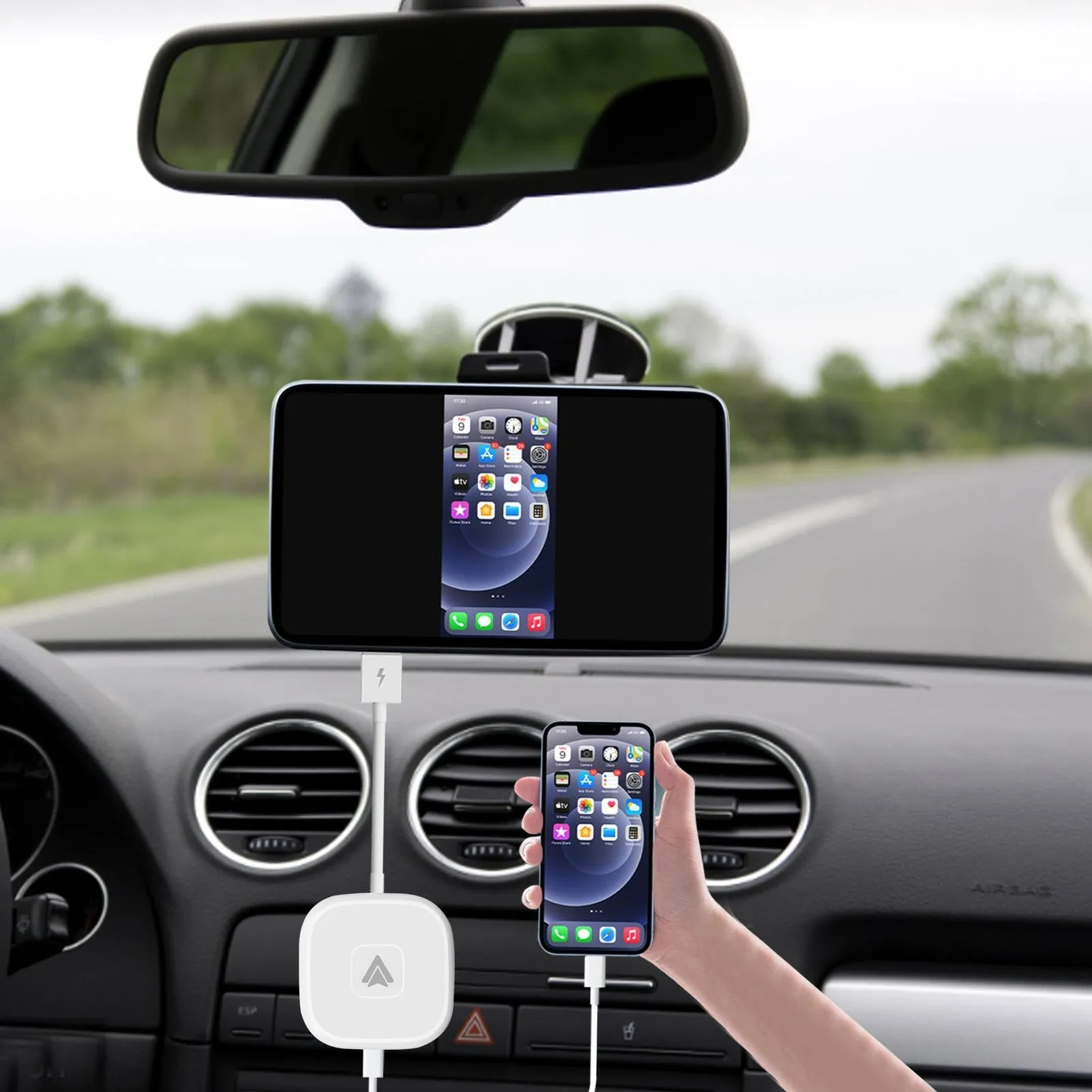USB Adapter Compatible for Carplay Module Bluetooth Wifi Dongle