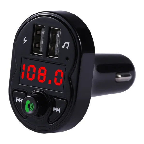 USB Charger 2 Bluetooth FM Transmitter Kit Car Bluetooth MP3 Wireless Adapter