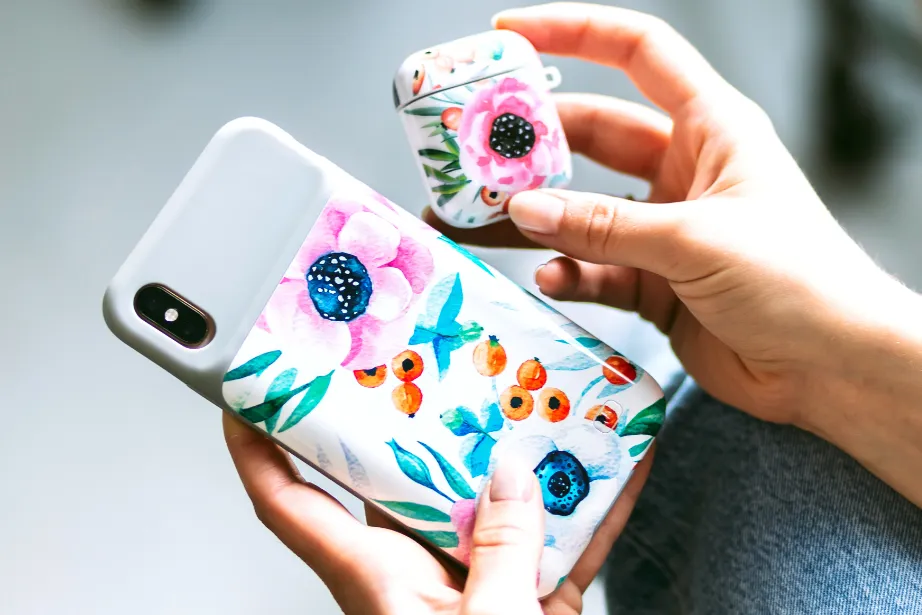 Watercolor Floral AirPod Holder