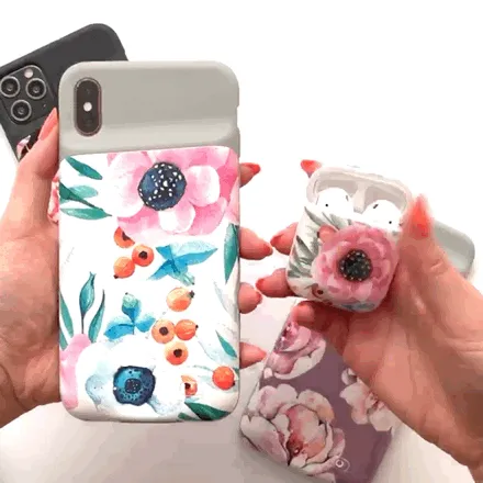 Watercolor Floral AirPod Holder