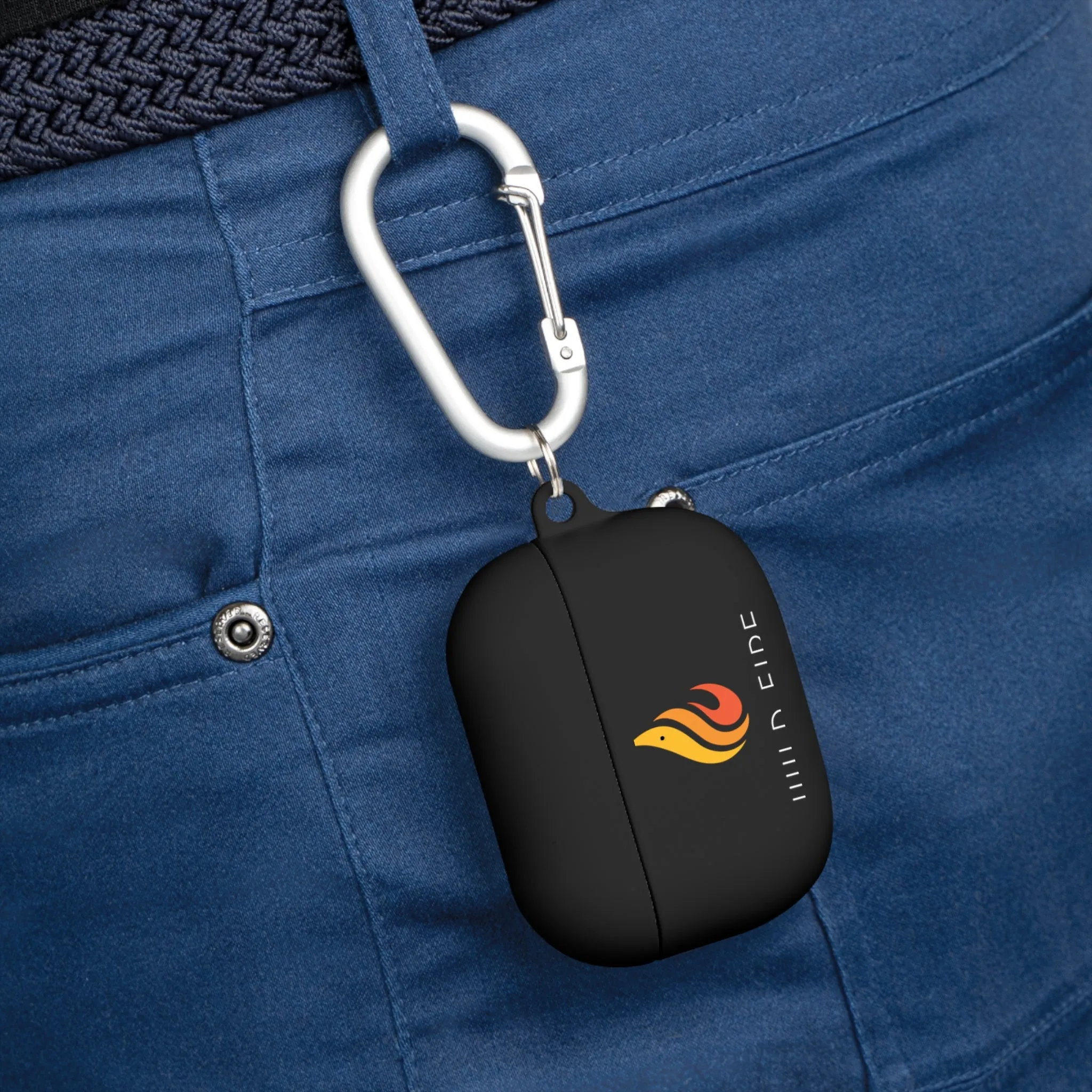 Wild Fire AirPods and AirPods Pro Case Cover (Black and Navy)
