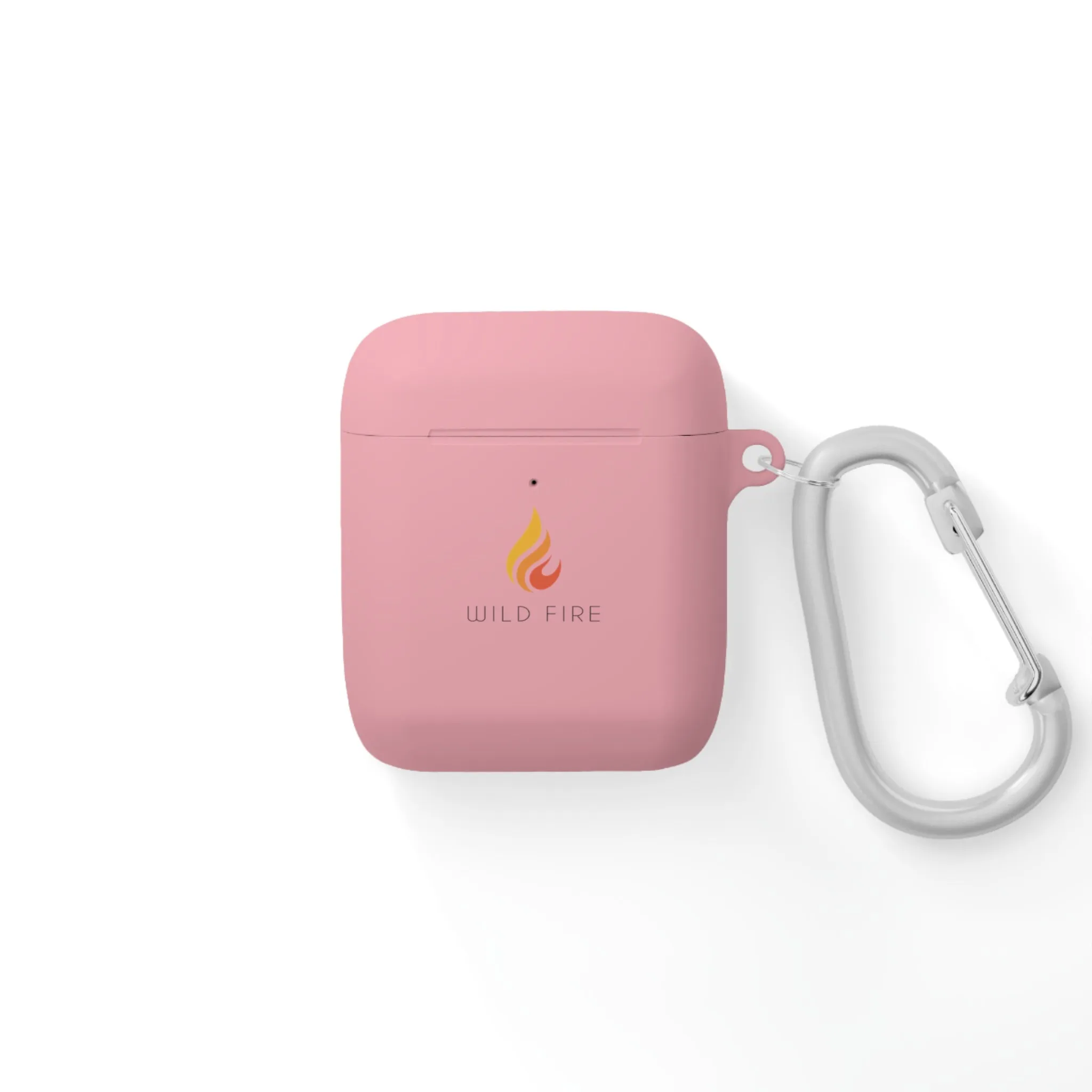 Wild Fire AirPods and AirPods Pro Case Cover (White, Pink and Mint)