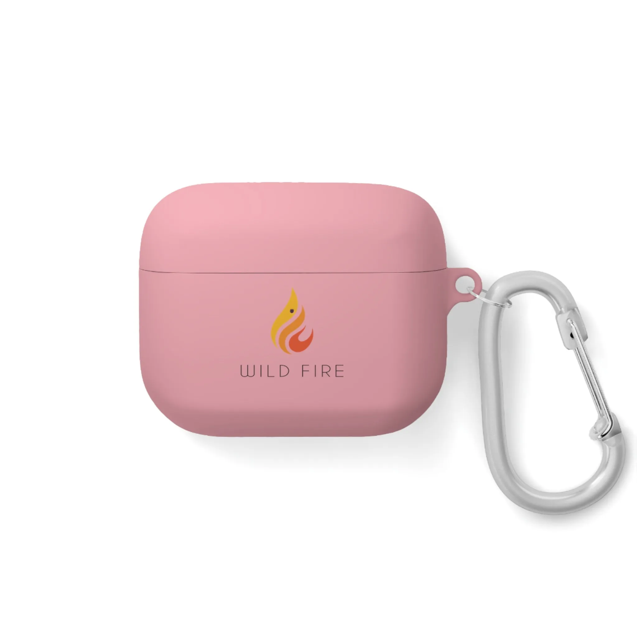Wild Fire AirPods and AirPods Pro Case Cover (White, Pink and Mint)