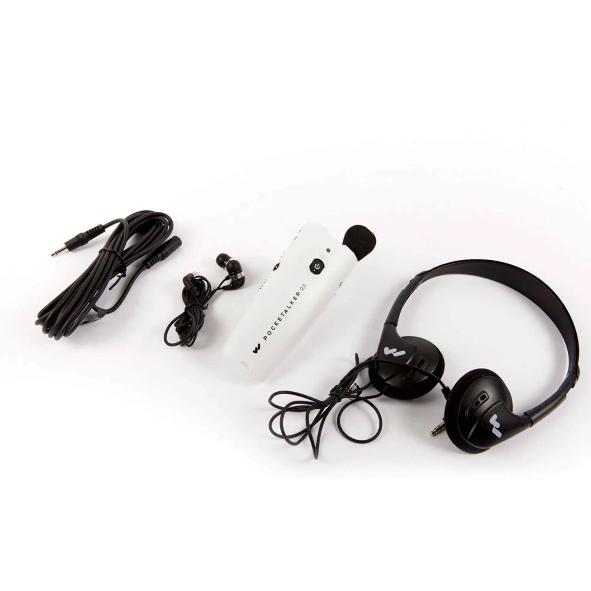 Williams Sound Pocketalker 2.0 With Headset, Earbuds and External Mic PKT 2.0