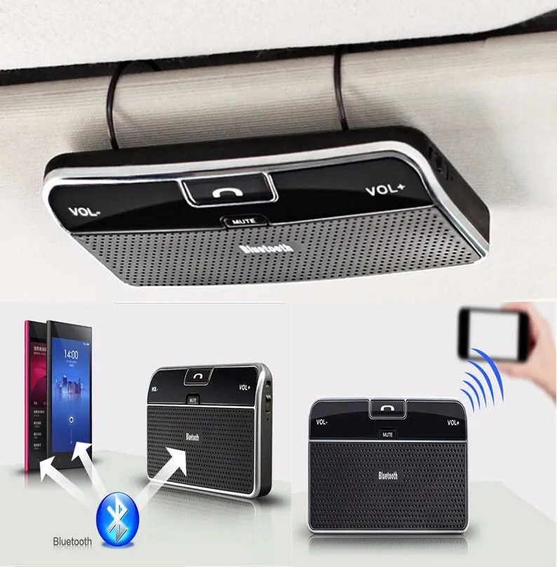 Wireless Bluetooth Car Kit Set Handsfree Speakerphone V4.0
