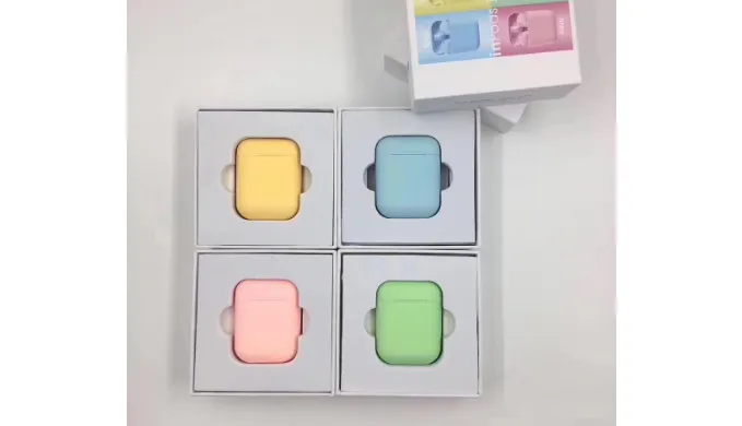 Wireless Bluetooth Earbuds with Pop Up Connect & Touch Controls - 8 Colors