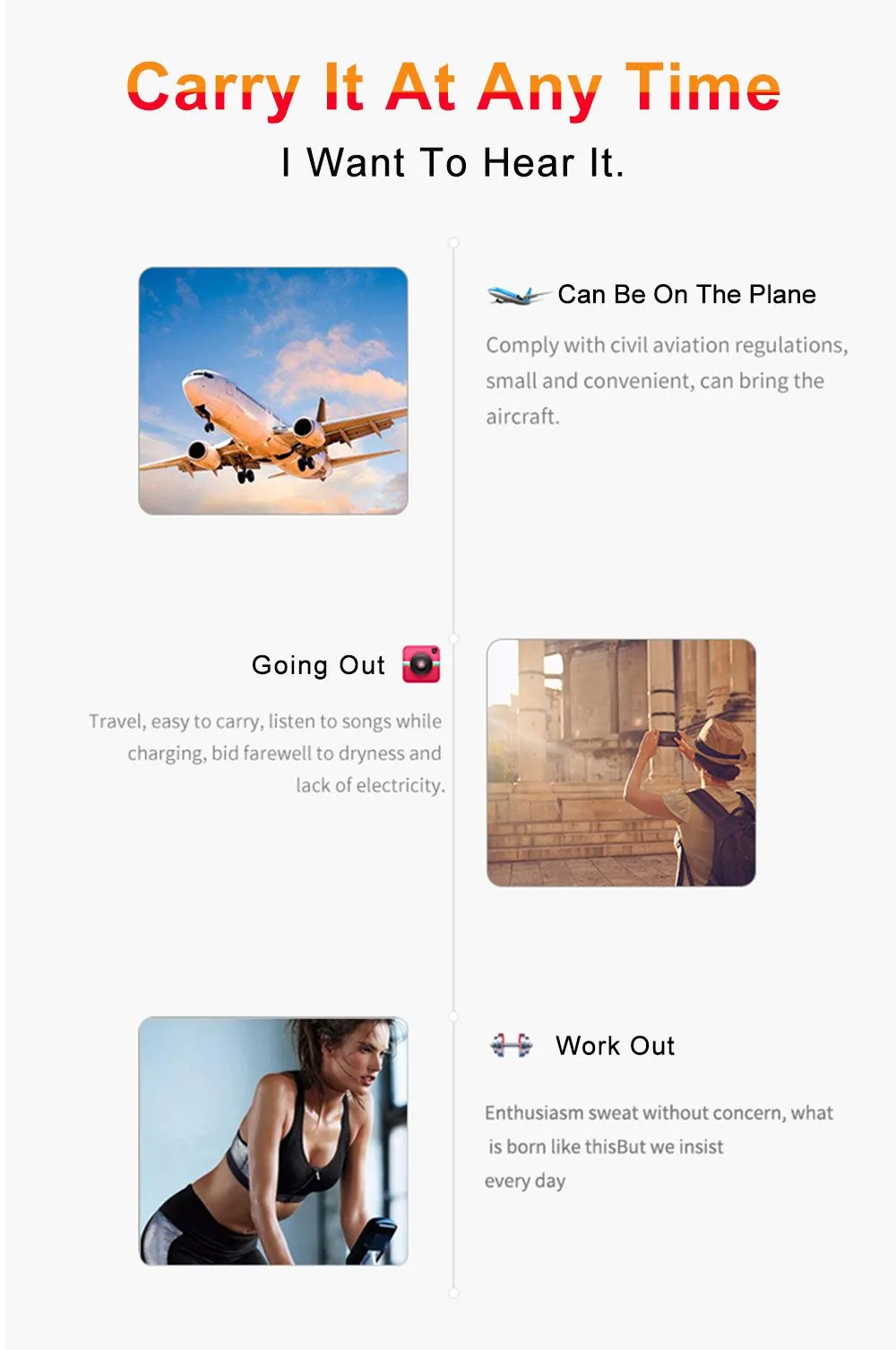 Wireless Bluetooth Earbuds with Pop Up Connect & Touch Controls - 8 Colors