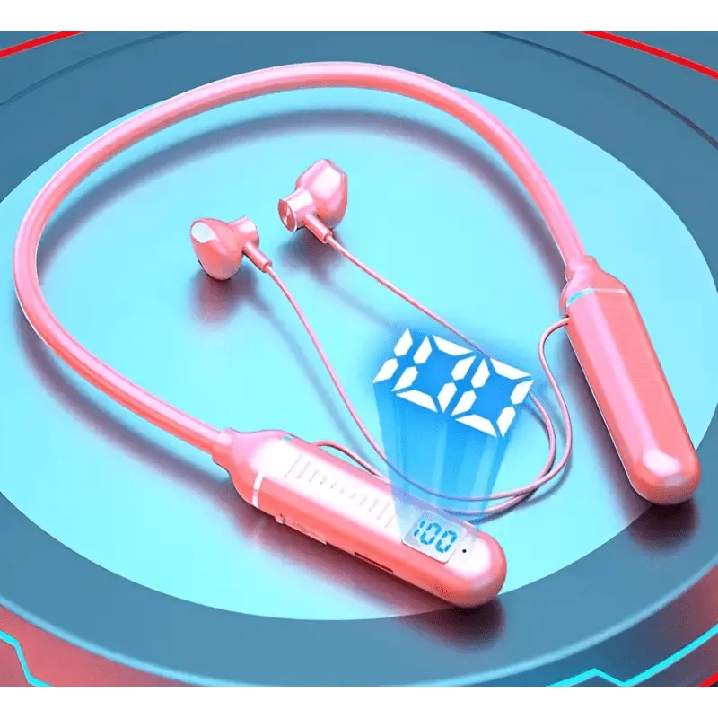 Wireless Bluetooth Earphones with Bluetooth 5.0 Technology, Stereo Sound & Memory Card Storage