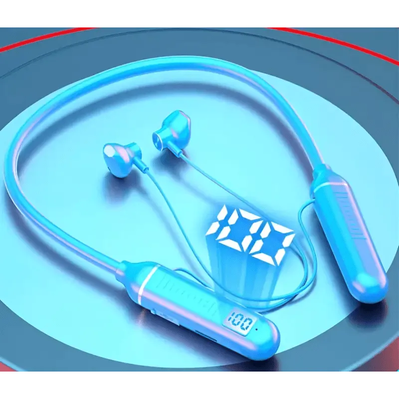 Wireless Bluetooth Earphones with Bluetooth 5.0 Technology, Stereo Sound & Memory Card Storage