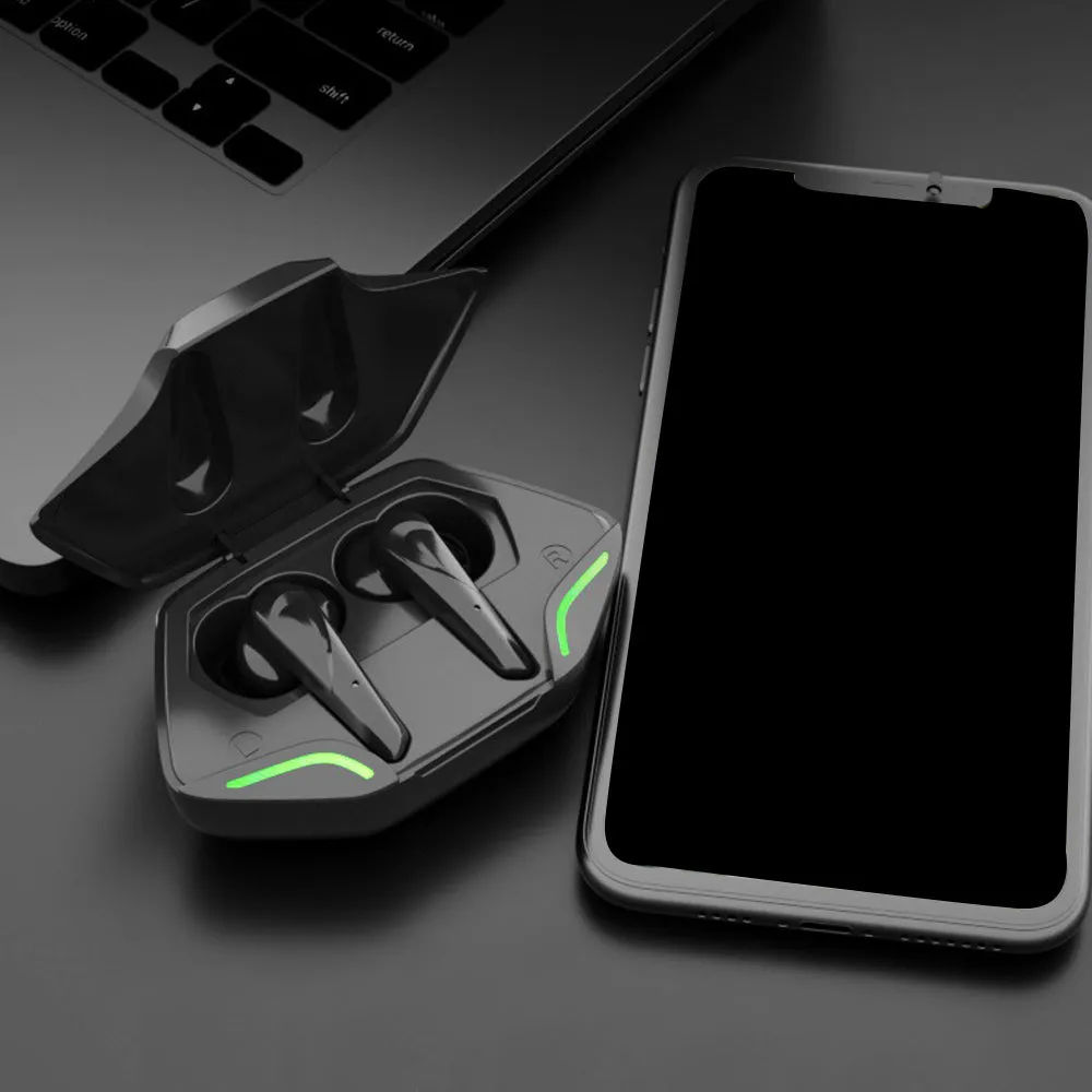 Wireless Bluetooth Gaming Earphones In-Ear Headsets for Gaming Sports